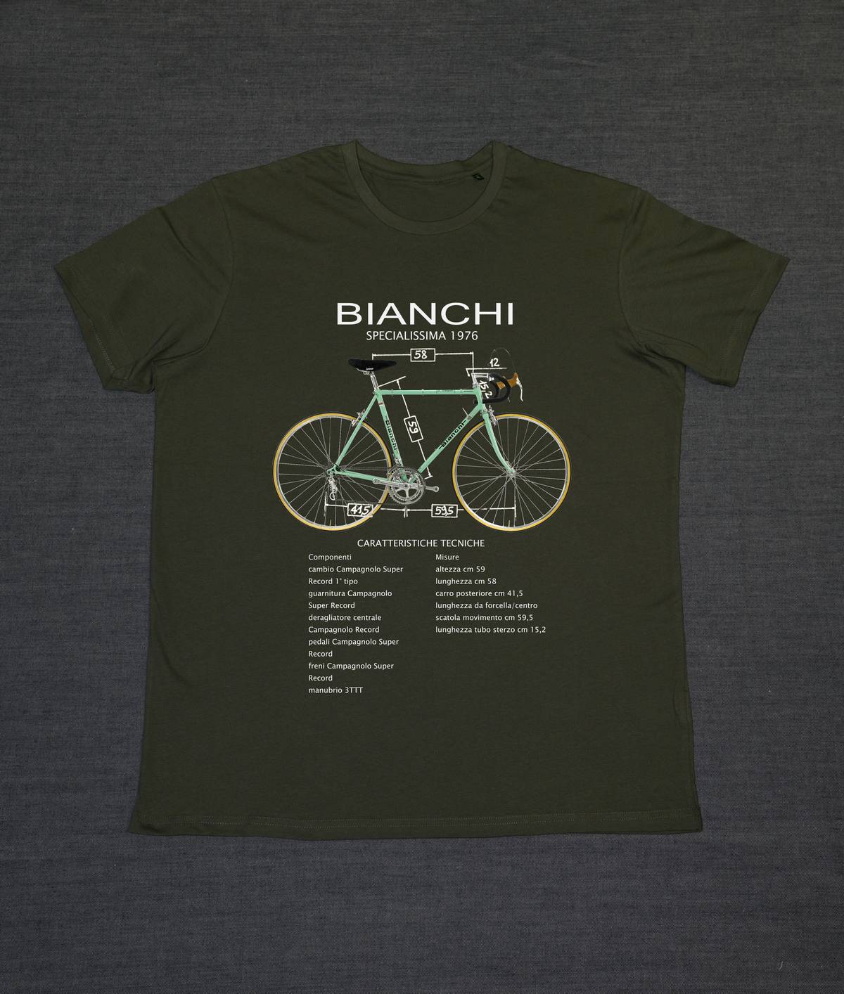 Bianchi Specialissima - Caratteristiche Tecniche