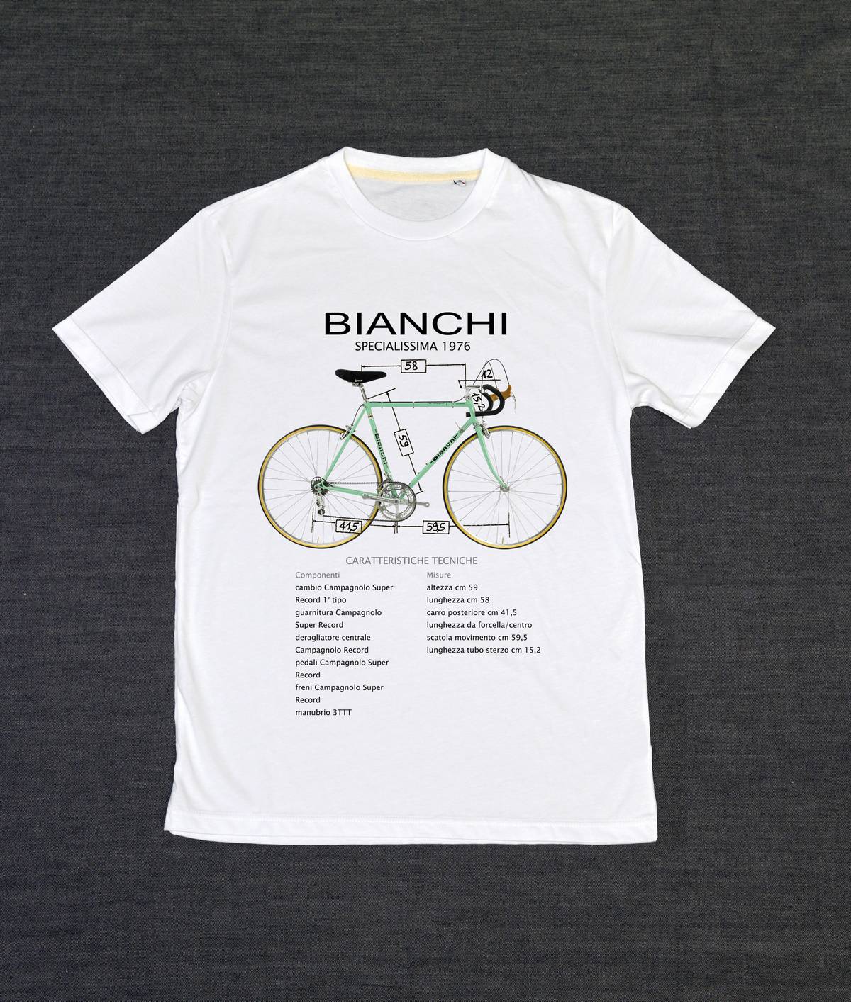 Bianchi Specialissima - Caratteristiche Tecniche